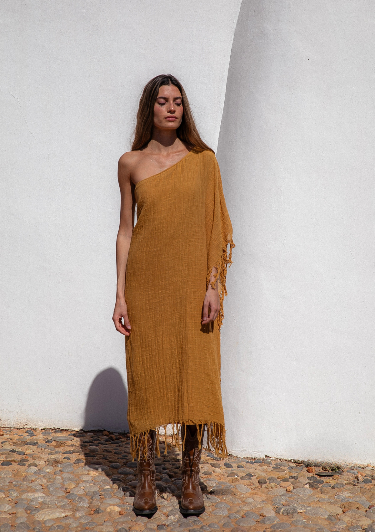 NARAYA DRESS- INCA GOLD
