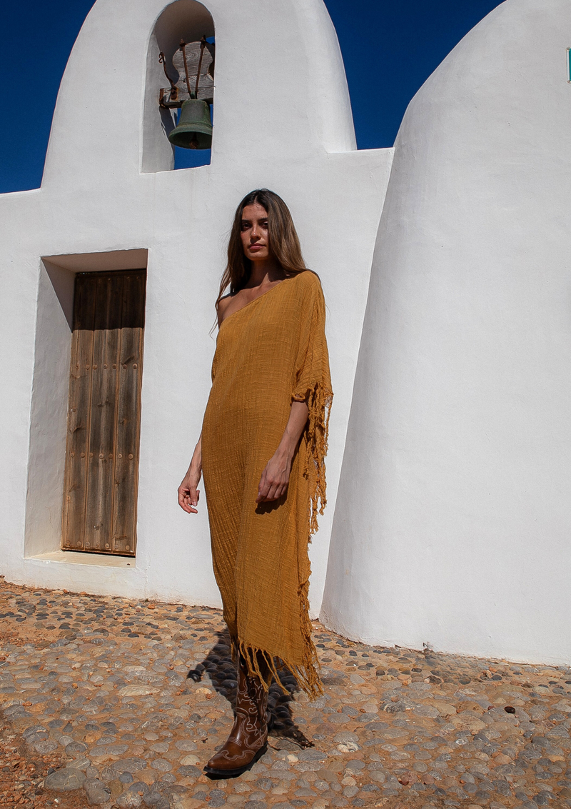 NARAYA DRESS- INCA GOLD