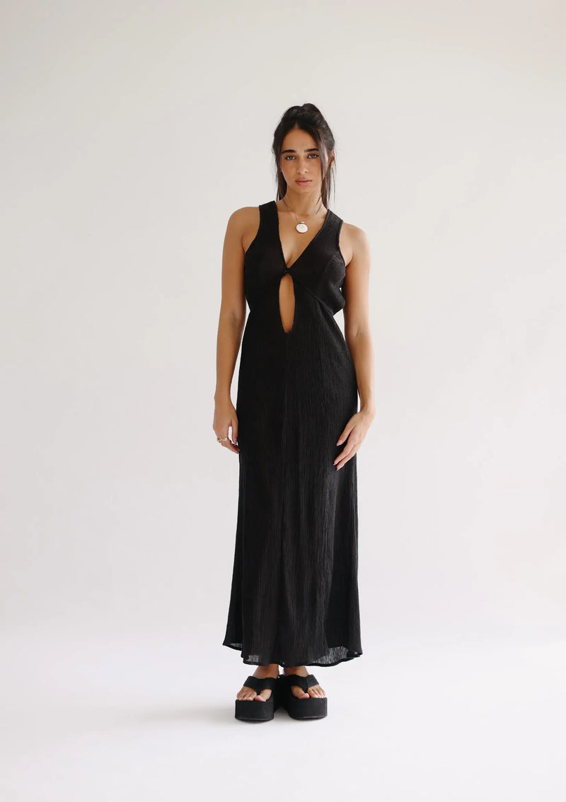 IZA DRESS - BLACK