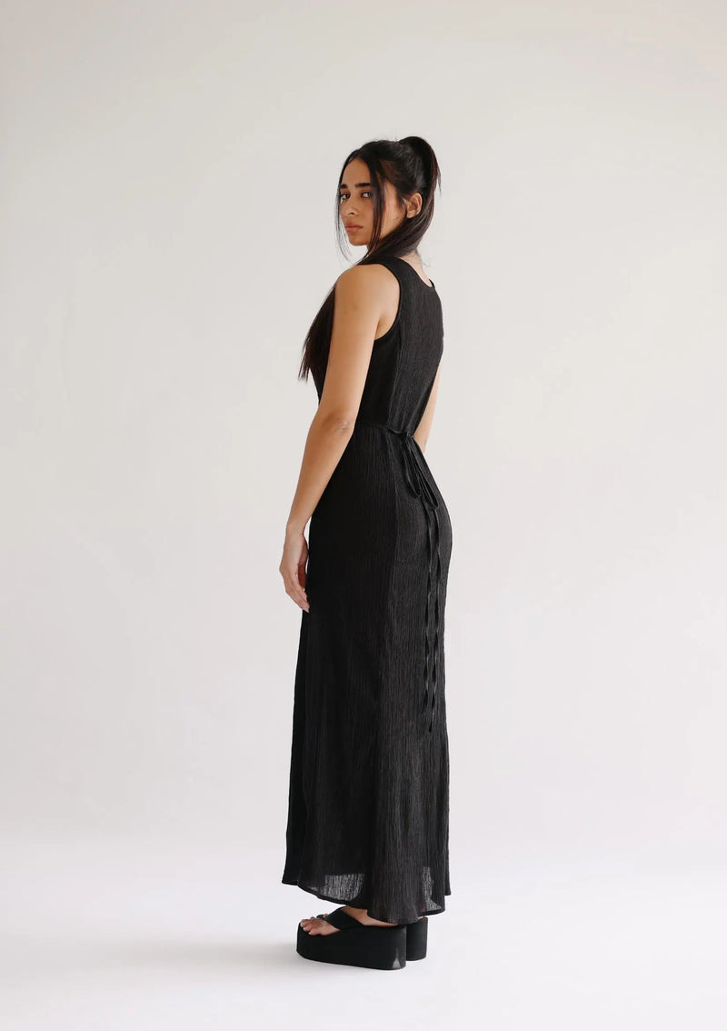 IZA DRESS - BLACK