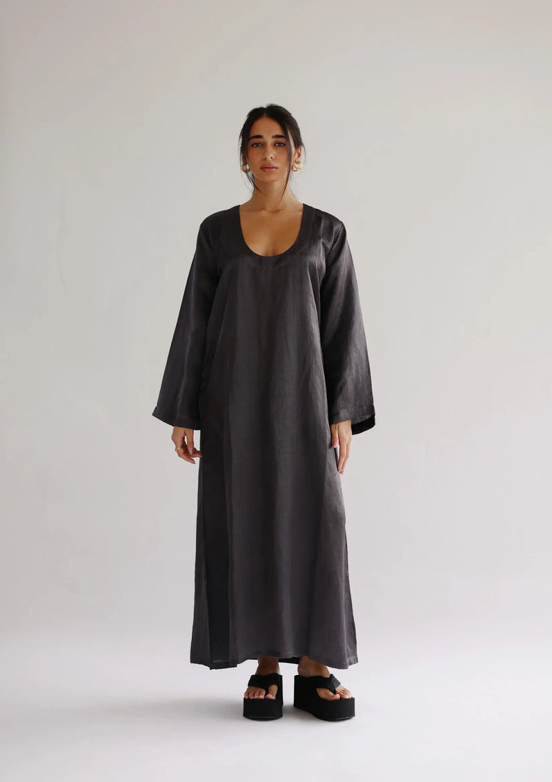 SATO DRESS- SLATE