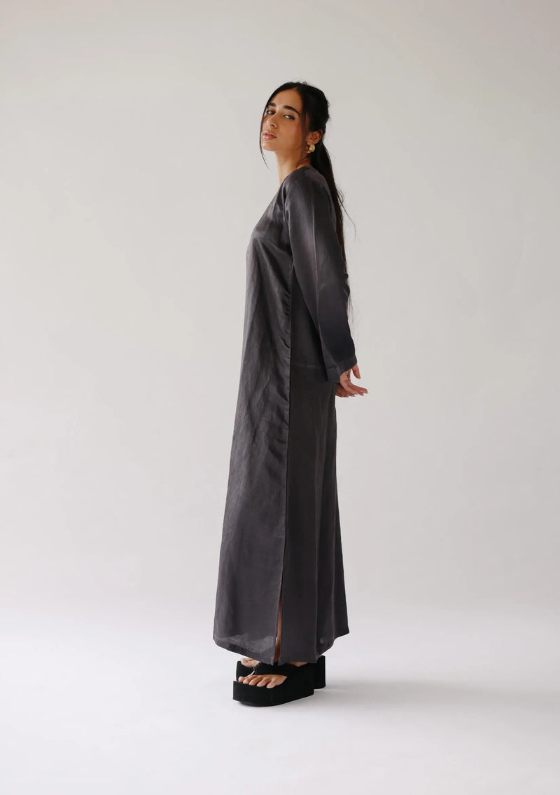 SATO DRESS- SLATE