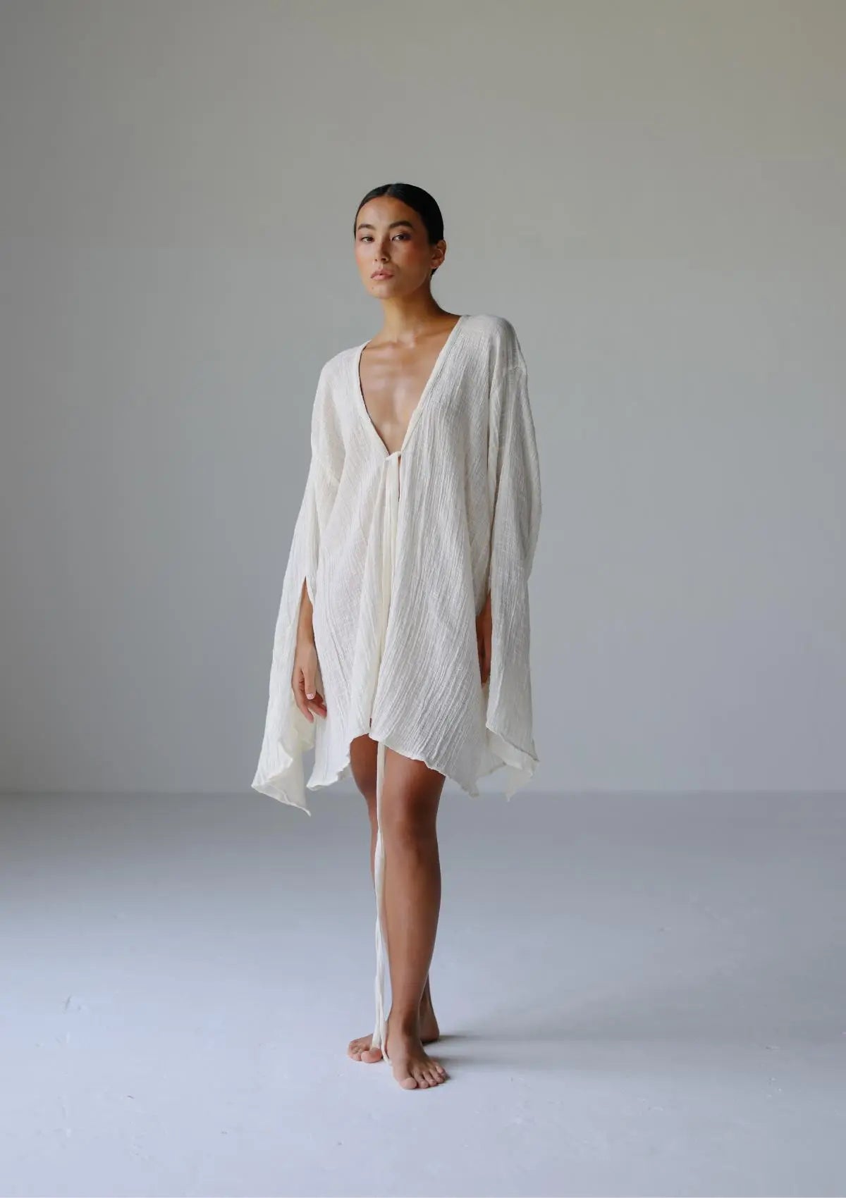 MINIVESTIDO SAYDA - NATURAL