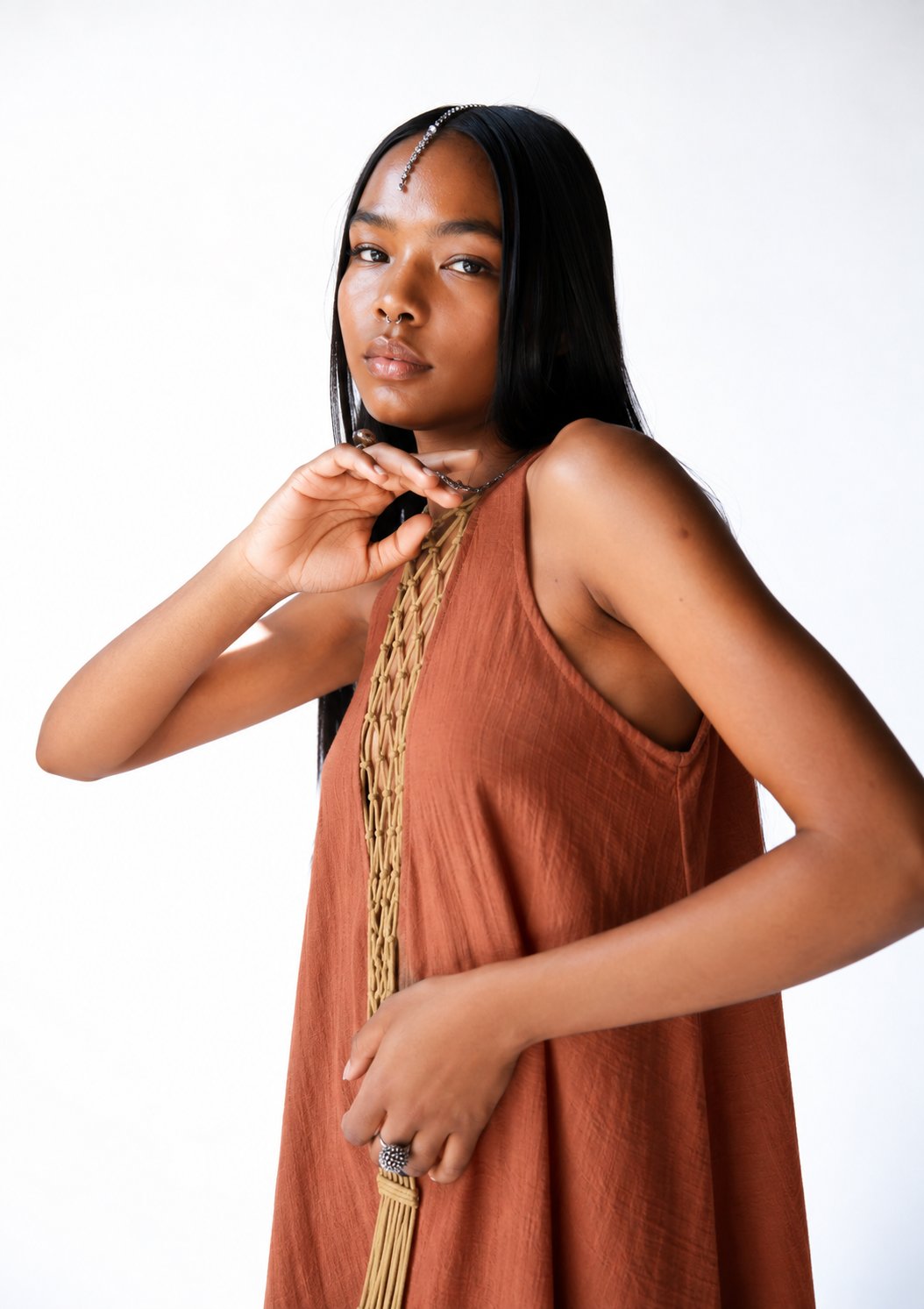 KAYA MACRAME DRESS