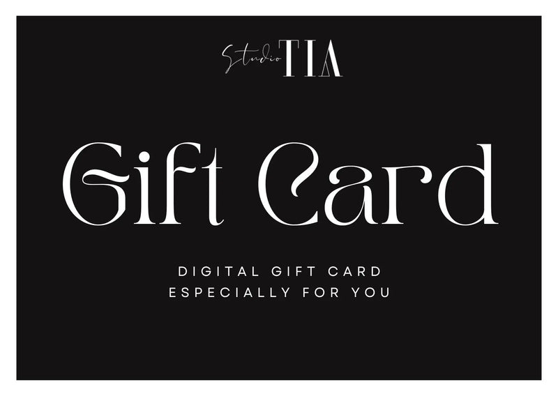 GIFT CARDS - Studio Tia